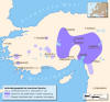 Luvilerin Anadoludaki yerleşim alanları.