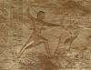 Ebu Simbel'in duvarlarında II. Ramses'i bir Hitit askerini ldrrken betimleyen kabartma.