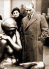 Mustafa Kemal at the Opening of the State Art and Sculpture Museum in Ankara.
