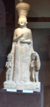 Boğazkale'de bulunan, Frig devrine ait olan bir heykel.