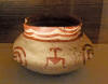 Terracotta vase painted in red from Haçilar. Late Neolithic - early Chalcolithic (late 6th - beginning of the 5th millennium BC). Rome, National Museum of Oriental Art (Palazzo Brancaccio)