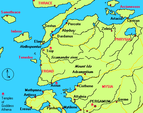 troy map